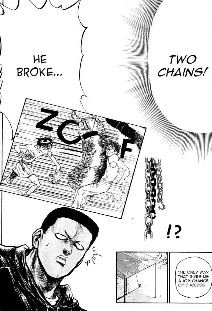 Hakaiou Noritaka Chapter 52 page 17 - Chapter 52 : sawamura rises against the foriegn student