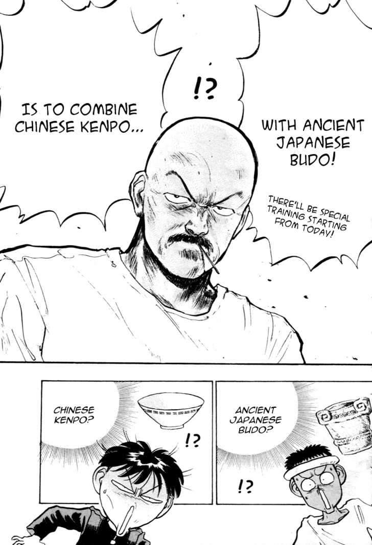 Hakaiou Noritaka Chapter 52 page 18 - Chapter 52 : sawamura rises against the foriegn student