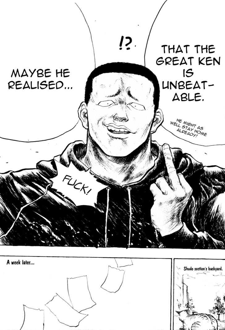 Hakaiou Noritaka Chapter 53 page 13 - Chapter 53 : the start of training against ken jackson