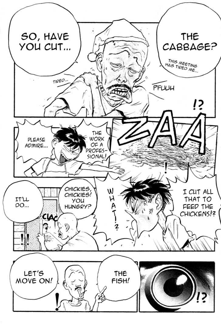 Hakaiou Noritaka Chapter 55 page 4 - Chapter 55 : the secret of the kitchen knife