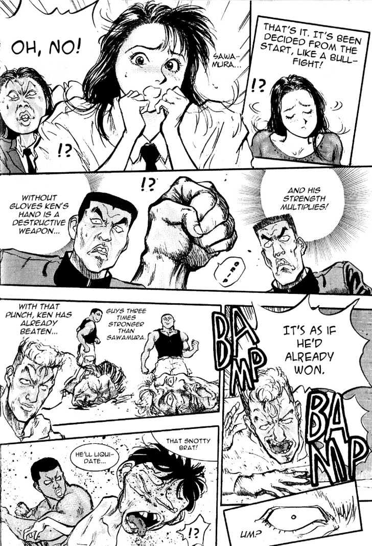 Hakaiou Noritaka Chapter 58 page 11 - Chapter 58 : noritaka beats ken! what a fight!