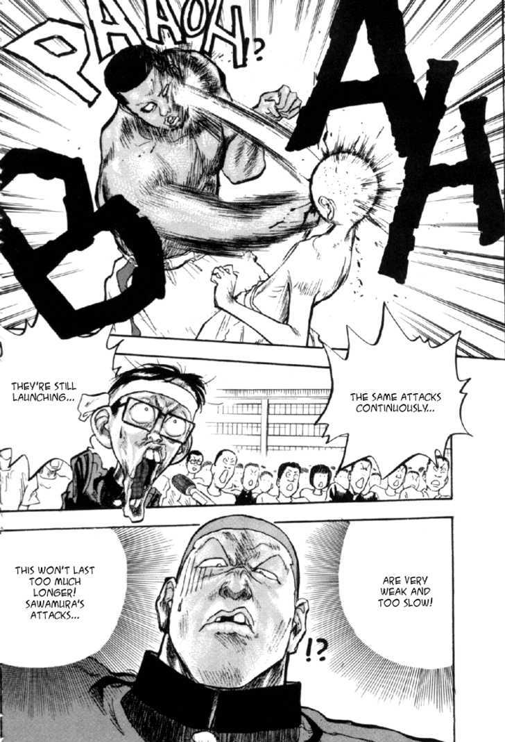 Hakaiou Noritaka Chapter 61 page 10 - Chapter 61 : fighting at a short distance