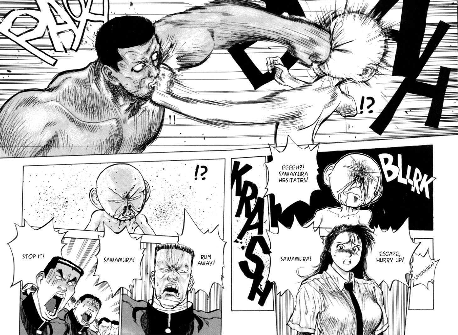 Hakaiou Noritaka Chapter 61 page 11 - Chapter 61 : fighting at a short distance
