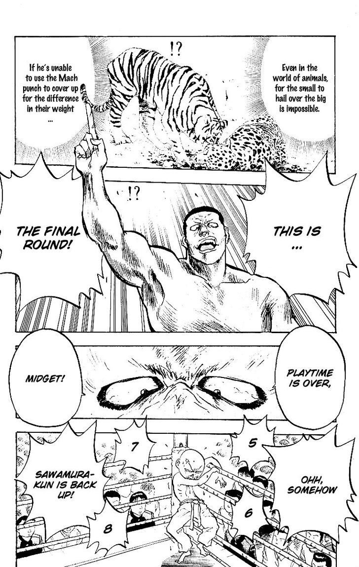 Hakaiou Noritaka Chapter 63 page 11 - Chapter 63 : Finishing Blow Tyson Killer!?