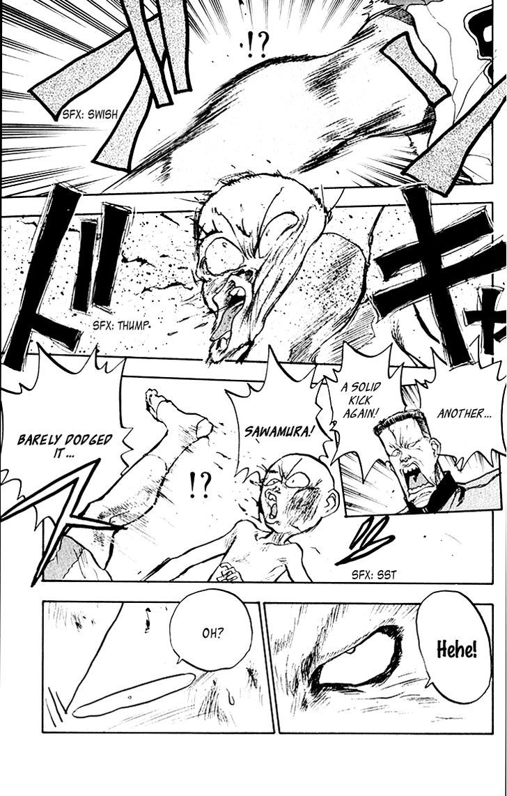 Hakaiou Noritaka Chapter 65 page 10 - Chapter 65 : One More Knockdown and You're Out