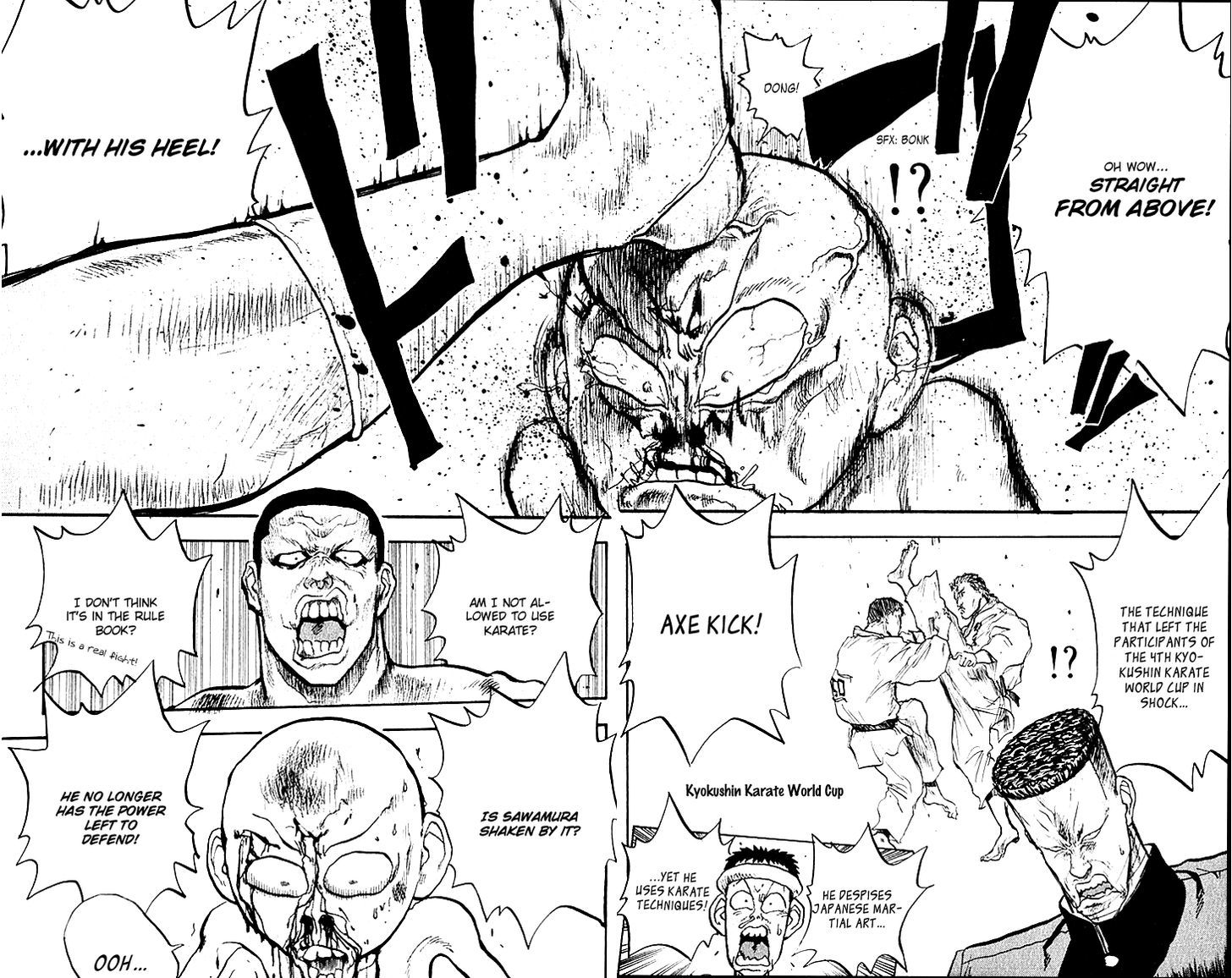Hakaiou Noritaka Chapter 65 page 11 - Chapter 65 : One More Knockdown and You're Out
