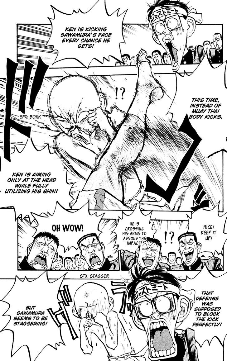 Hakaiou Noritaka Chapter 65 page 6 - Chapter 65 : One More Knockdown and You're Out