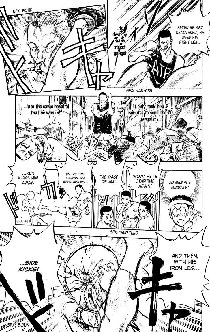Hakaiou Noritaka Chapter 65 page 8 - Chapter 65 : One More Knockdown and You're Out