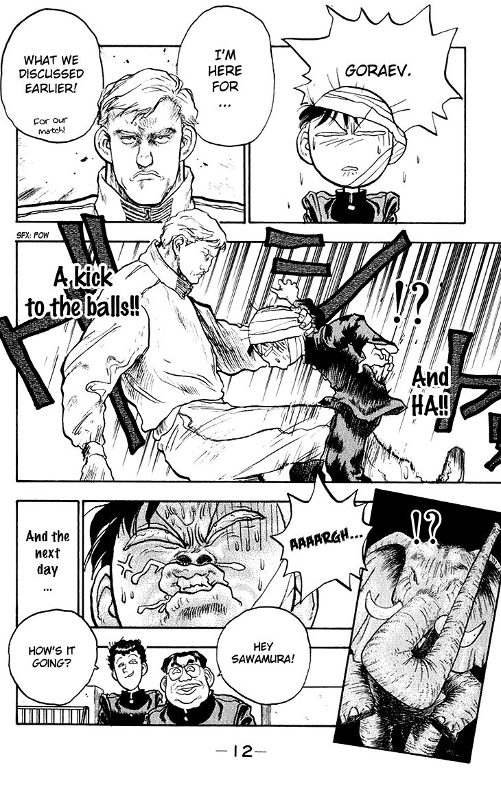 Hakaiou Noritaka Chapter 68 page 11 - Chapter 68 : Sawamura Will Die Thrice?!