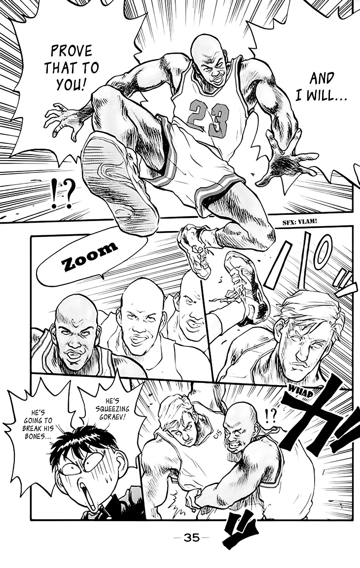 Hakaiou Noritaka Chapter 69 page 10 - Chapter 69 : The Russian Bear's Anger!
