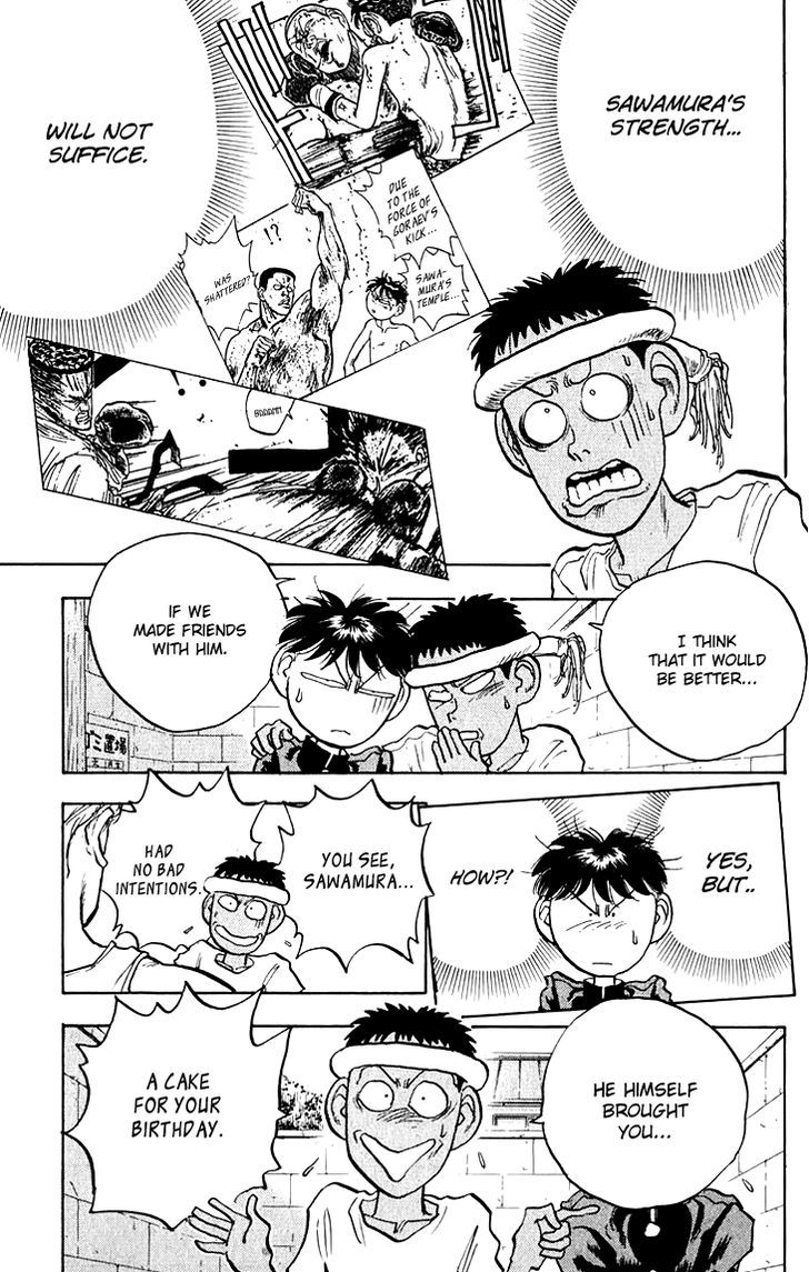 Hakaiou Noritaka Chapter 70 page 17 - Chapter 70 : The Olympic Match in the Alley