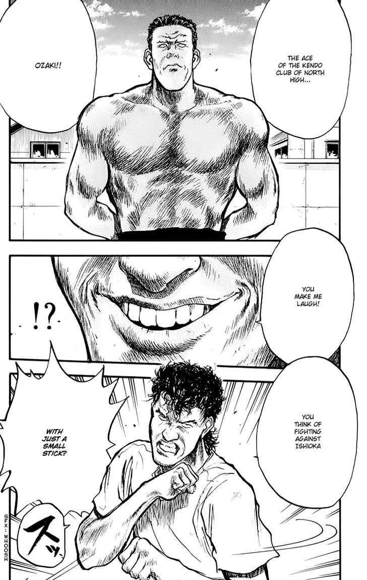 Hakaiou Noritaka Chapter 73 page 13 - Chapter 73 : The Training of Lassie?!