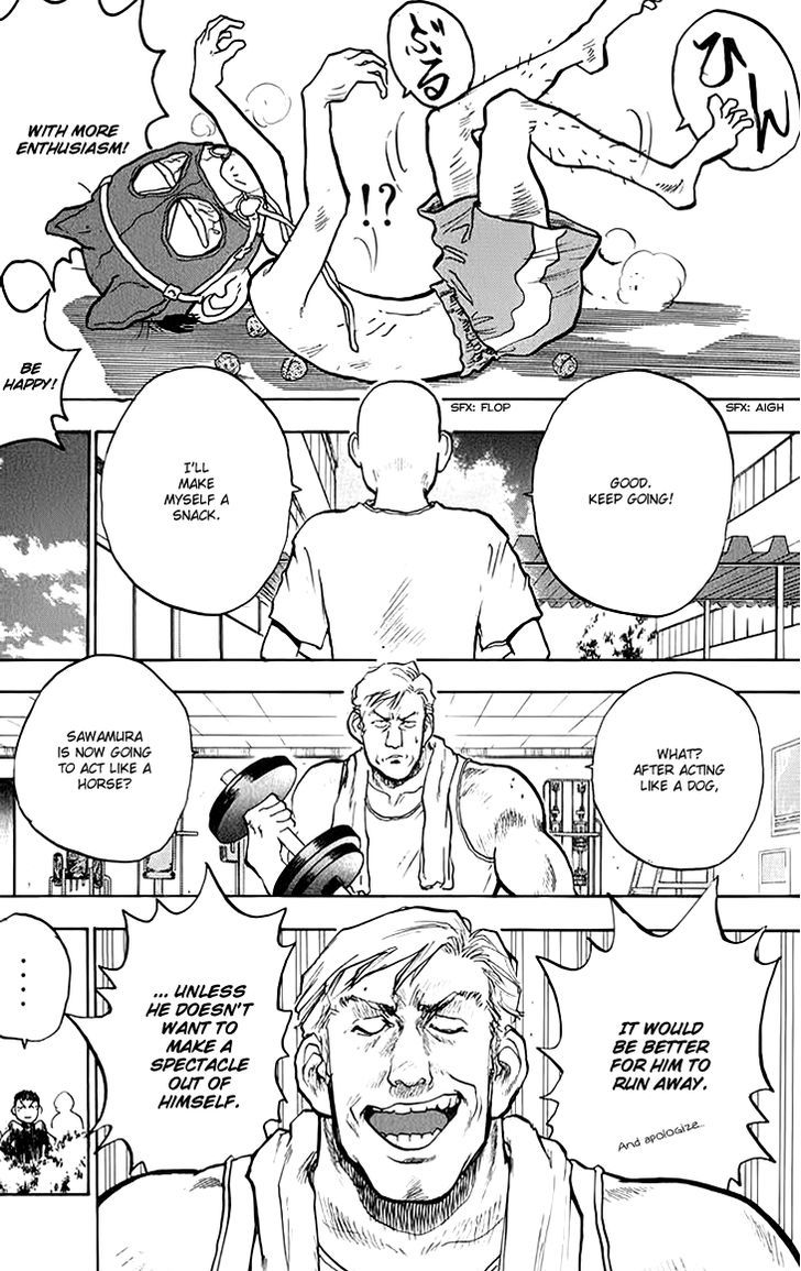 Hakaiou Noritaka Chapter 73 page 8 - Chapter 73 : The Training of Lassie?!