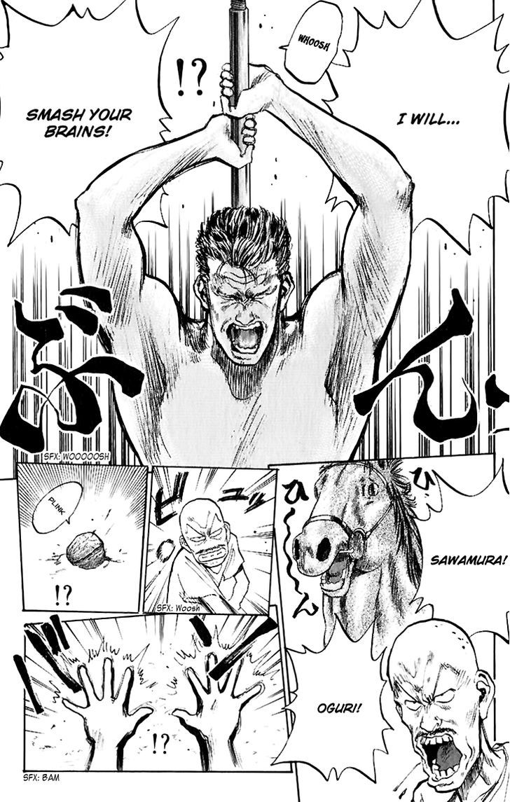 Hakaiou Noritaka Chapter 74 page 11 - Chapter 74 : The Explosive Results of the Secret Training!