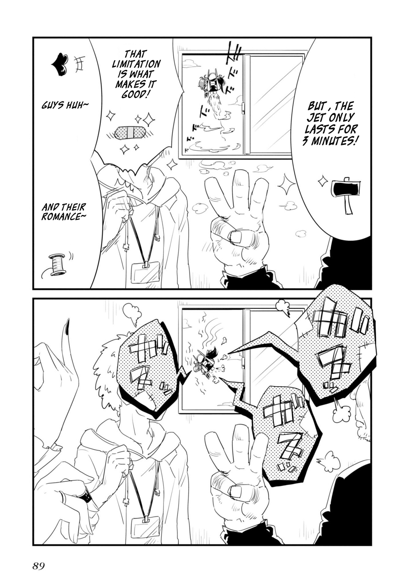Hakase no Kimagure Homunculus Chapter 20 page 6 - Chapter 20: Beyond infinity! ...Are we really going?!