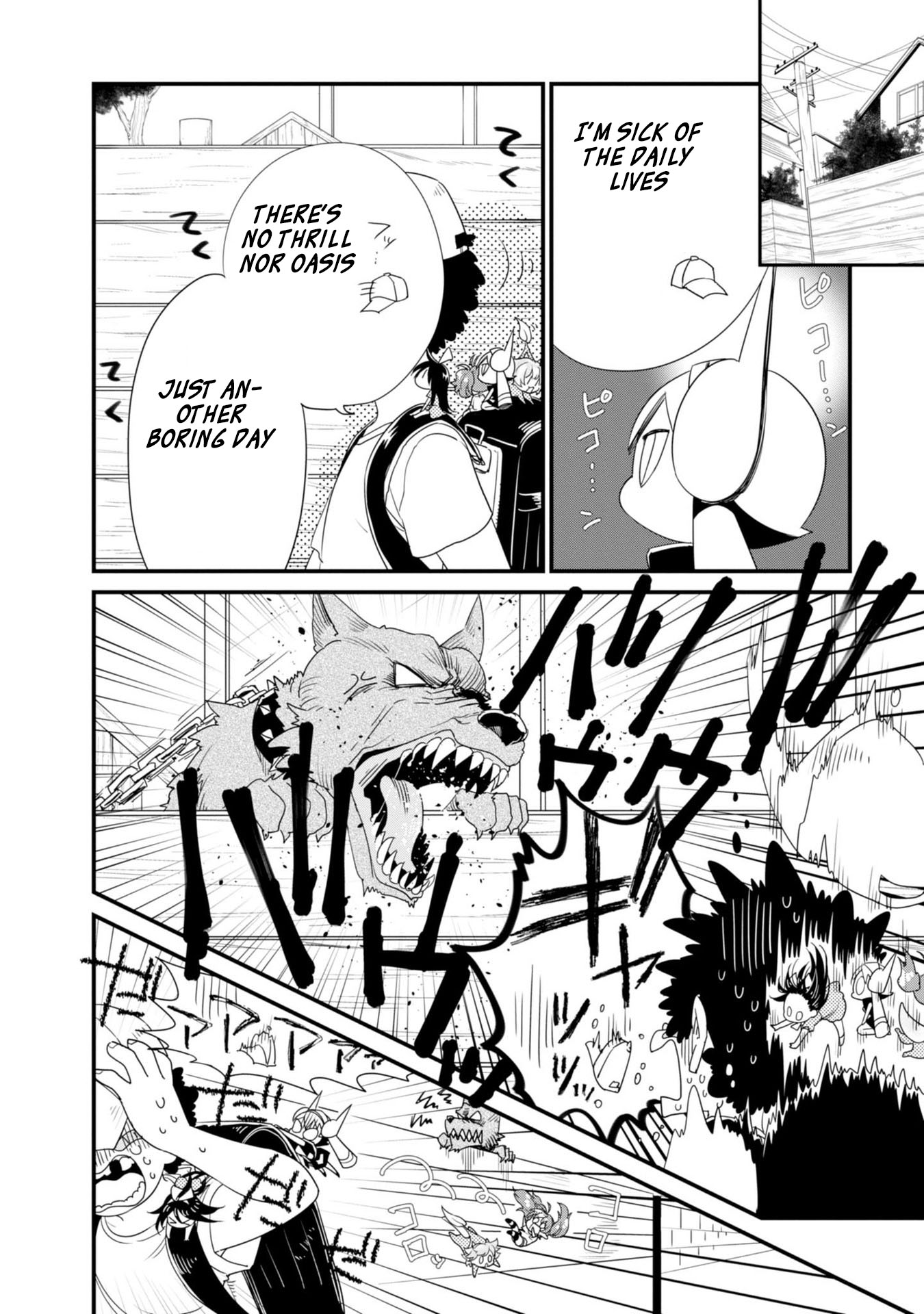 Hakase no Kimagure Homunculus Chapter 23 page 4 - Chapter 23: Even Though The Journey Is Short, Run Towards The Sunset Young Man!