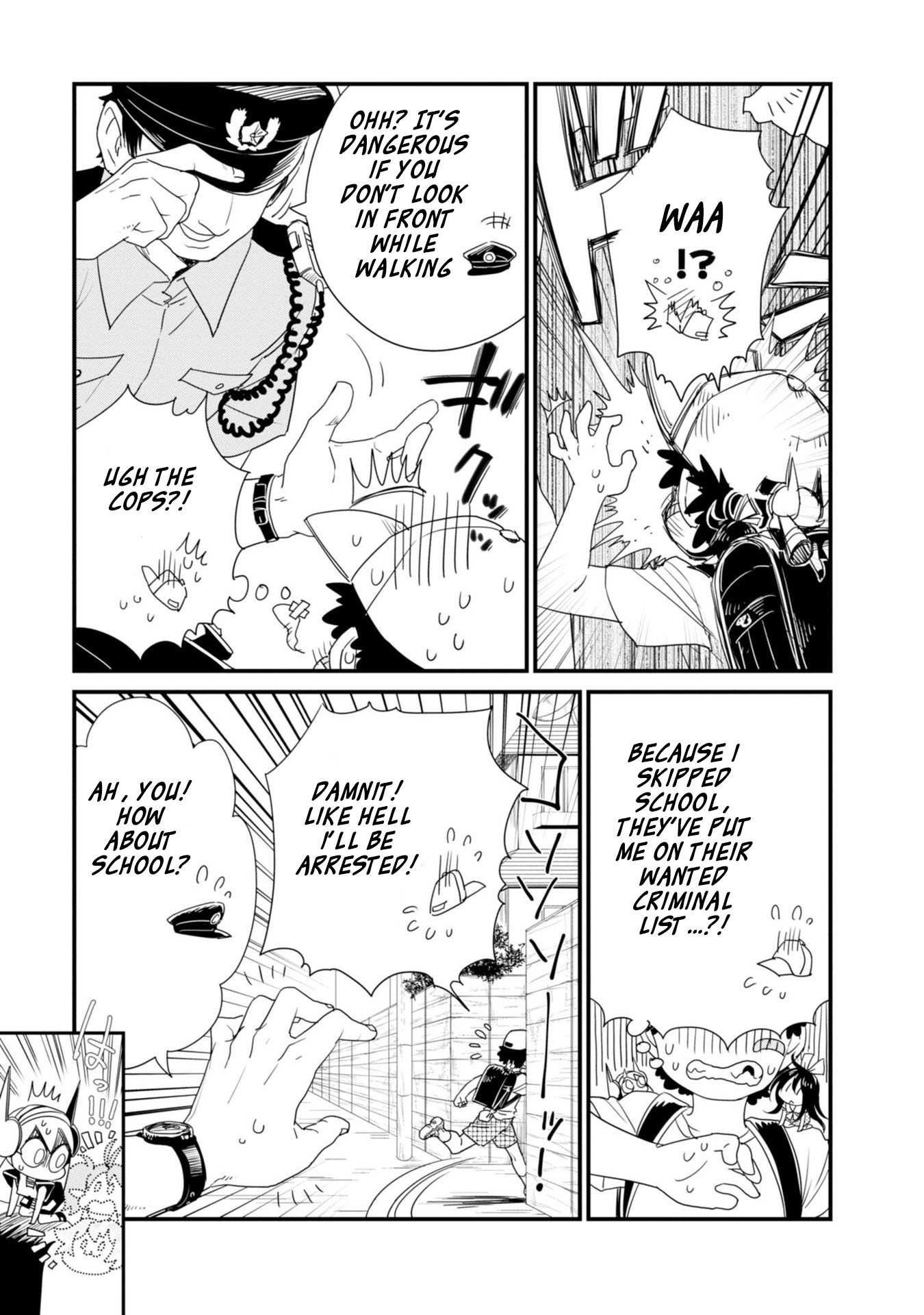 Hakase no Kimagure Homunculus Chapter 23 page 5 - Chapter 23: Even Though The Journey Is Short, Run Towards The Sunset Young Man!