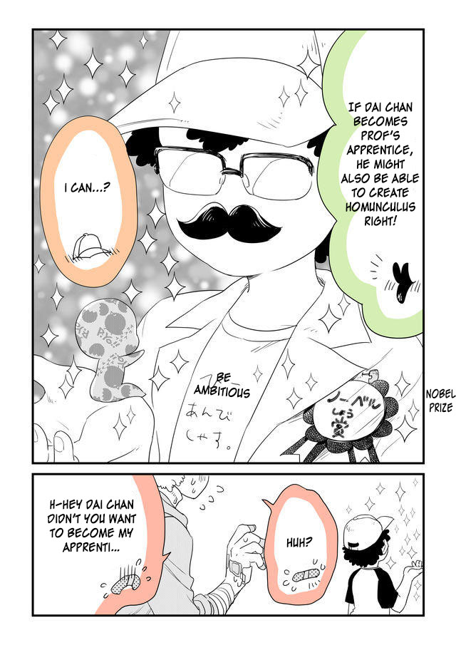 Hakase no Kimagure Homunculus Chapter 25 page 9 - Chapter 25: ... I'm Here