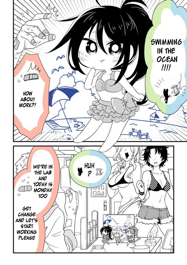 Hakase no Kimagure Homunculus Chapter 27 page 2 - Chapter 27: Surfing Fairies