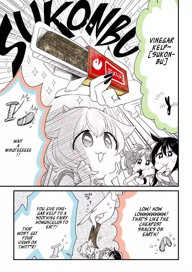 Hakase no Kimagure Homunculus Chapter 34 page 7 - Chapter 34: You Can't Change What's Cute!