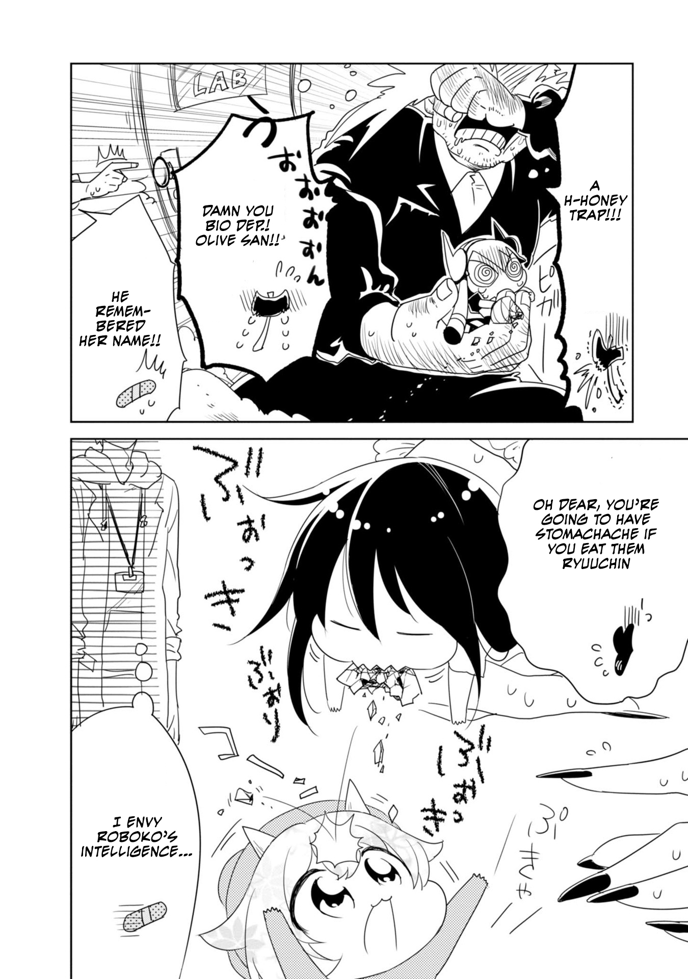 Hakase no Kimagure Homunculus Chapter 8 page 11 - Chapter 8: Roboko's Counterattack
