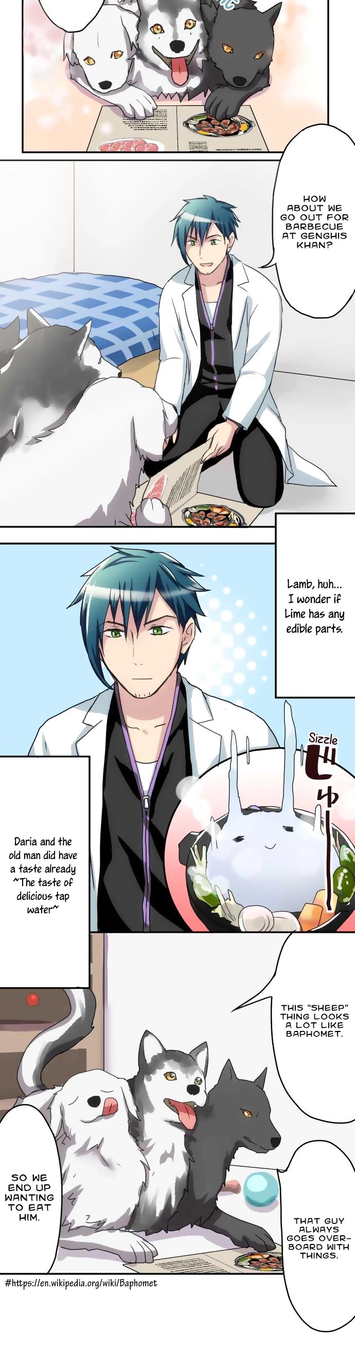 Hakase to Suraimu-chan Chapter 10 page 3 - Chapter 10: You’re a sea monster