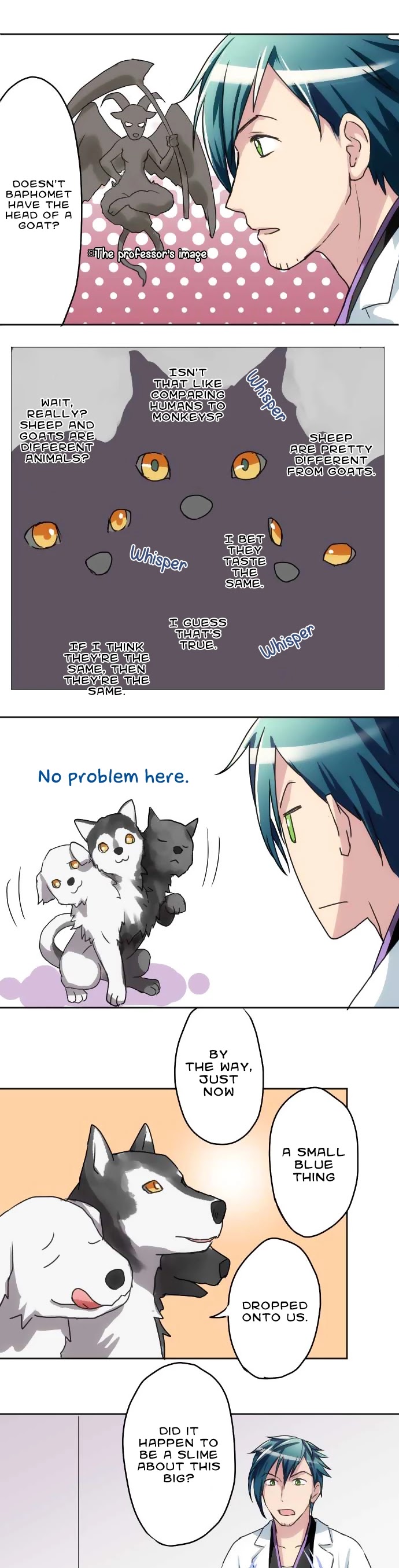 Hakase to Suraimu-chan Chapter 10 page 4 - Chapter 10: You’re a sea monster