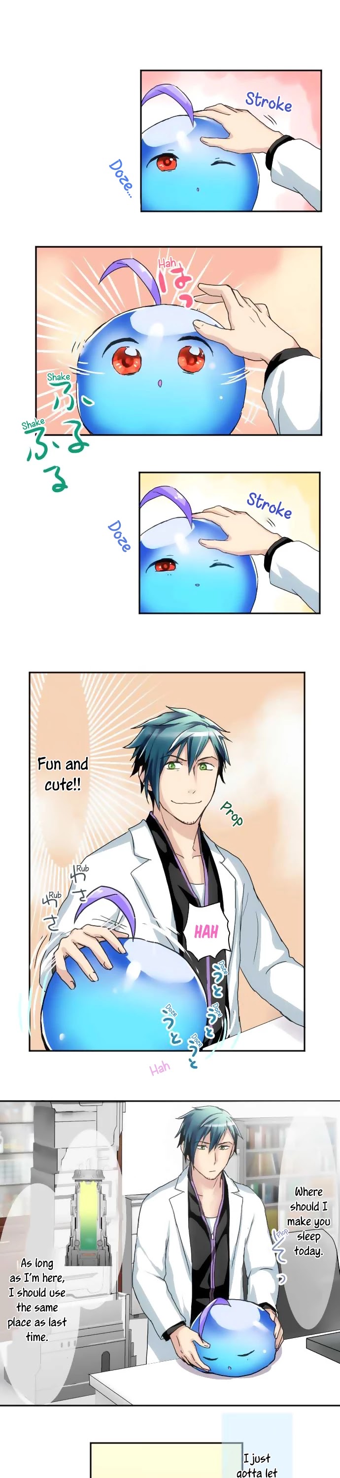Hakase to Suraimu-chan Chapter 11 page 14 - Chapter 11: What’s important to you