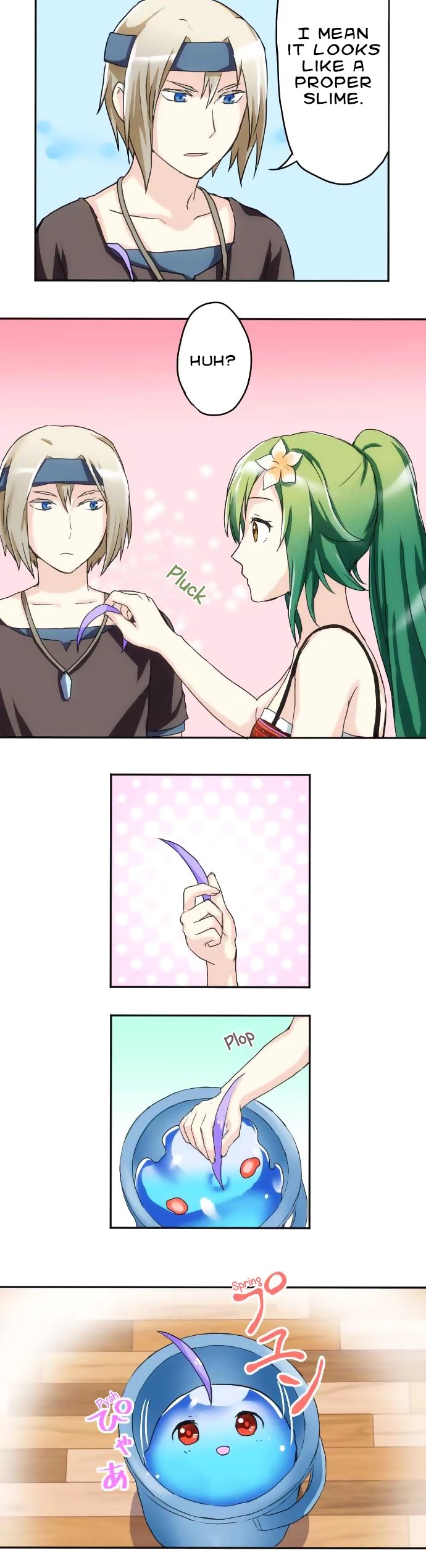 Hakase to Suraimu-chan Chapter 11 page 8 - Chapter 11: What’s important to you