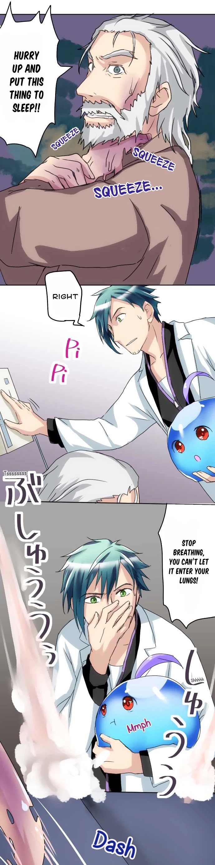 Hakase to Suraimu-chan Chapter 12 page 10 - Chapter 12: Rising after a fall