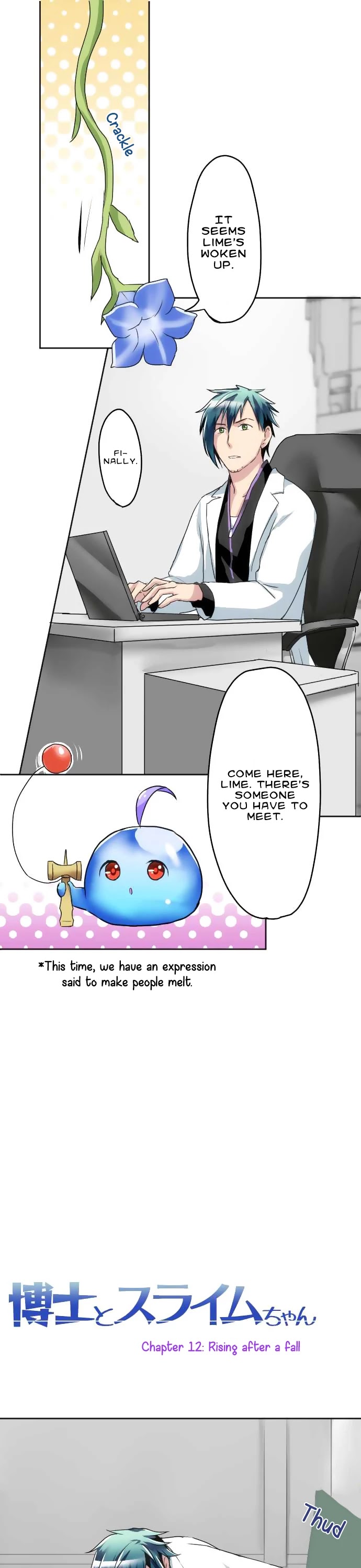 Hakase to Suraimu-chan Chapter 12 page 2 - Chapter 12: Rising after a fall