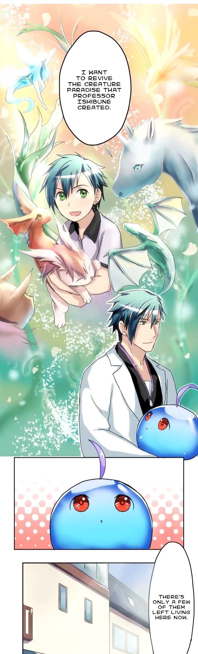 Hakase to Suraimu-chan Chapter 12 page 5 - Chapter 12: Rising after a fall