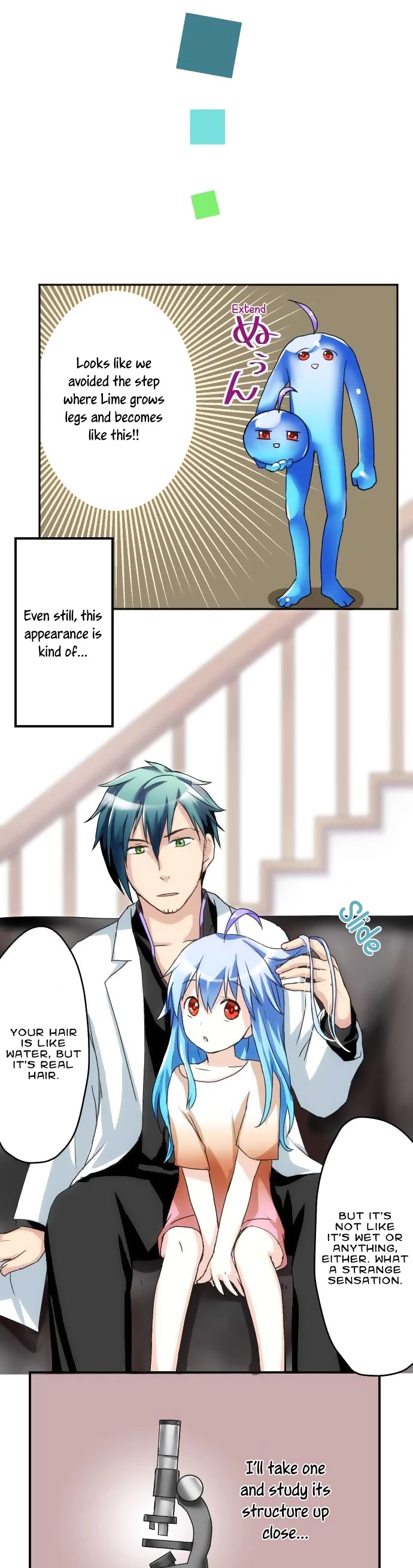 Hakase to Suraimu-chan Chapter 13 page 9 - Chapter 13: Melting point