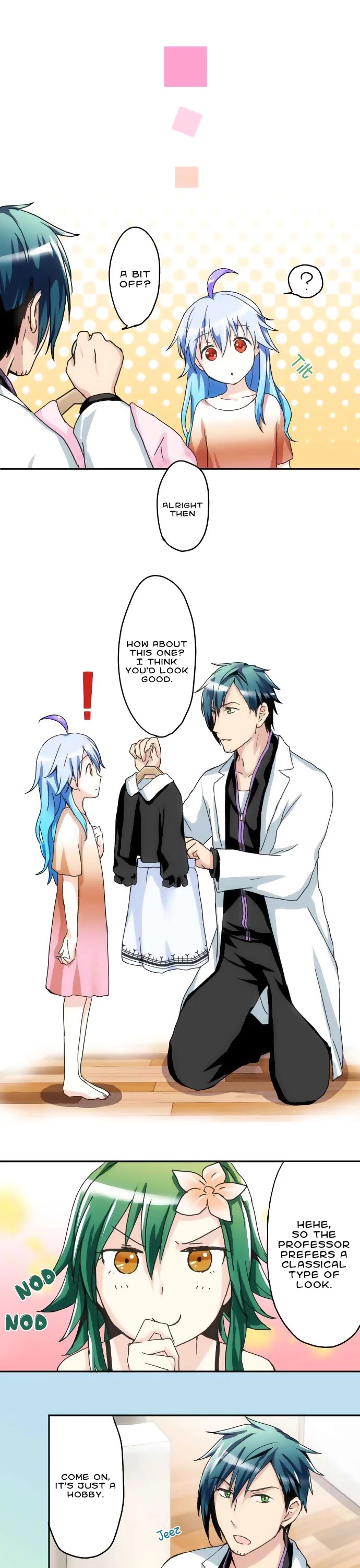 Hakase to Suraimu-chan Chapter 14 page 10 - Chapter 14: What to wear
