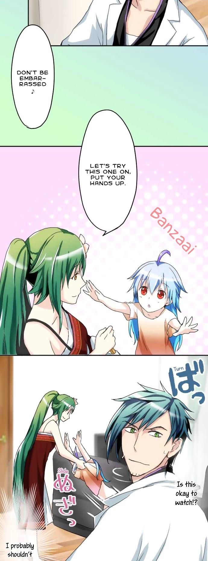 Hakase to Suraimu-chan Chapter 14 page 11 - Chapter 14: What to wear