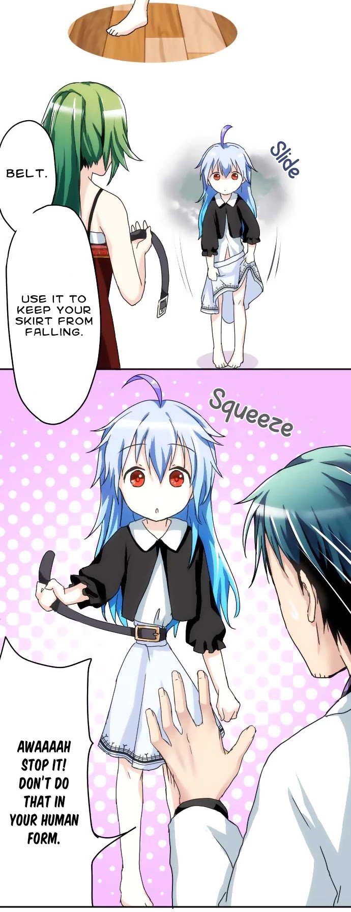 Hakase to Suraimu-chan Chapter 14 page 16 - Chapter 14: What to wear