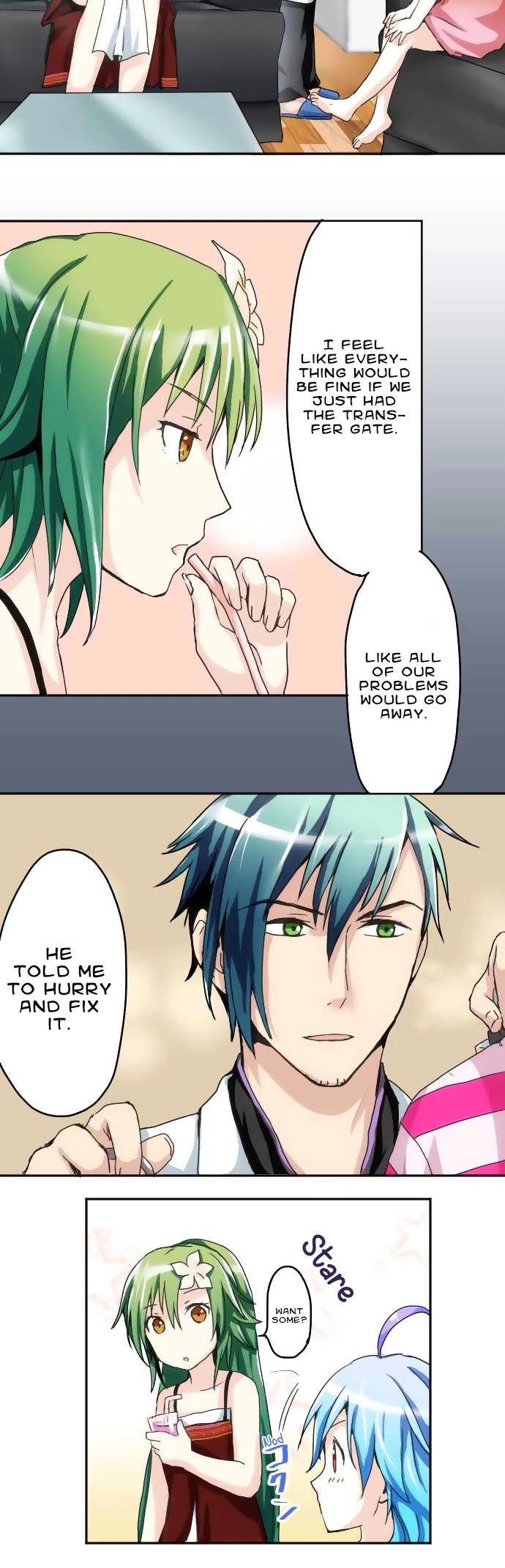 Hakase to Suraimu-chan Chapter 14 page 3 - Chapter 14: What to wear