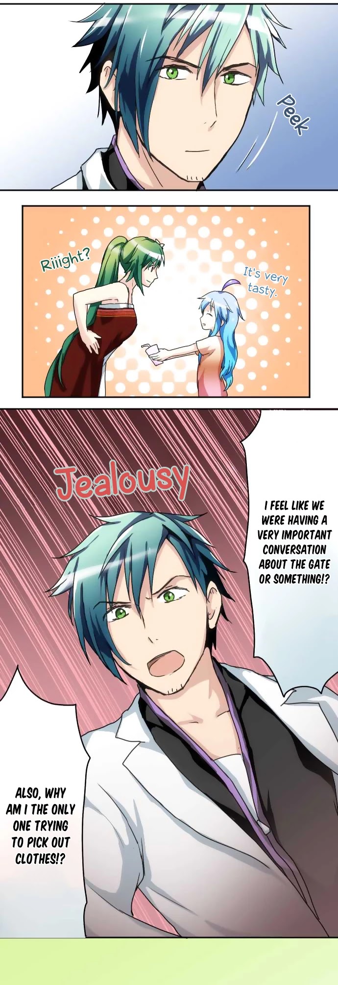 Hakase to Suraimu-chan Chapter 14 page 5 - Chapter 14: What to wear