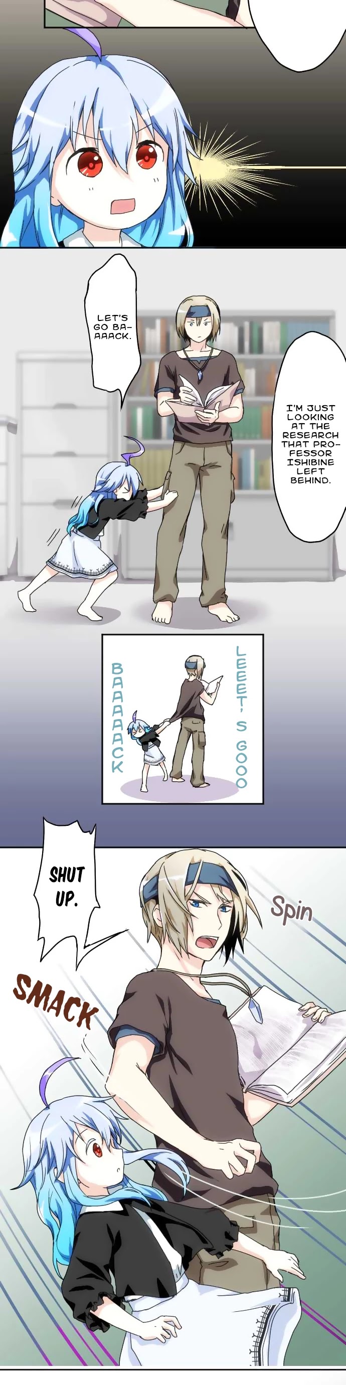 Hakase to Suraimu-chan Chapter 15 page 10 - Chapter 15: Research