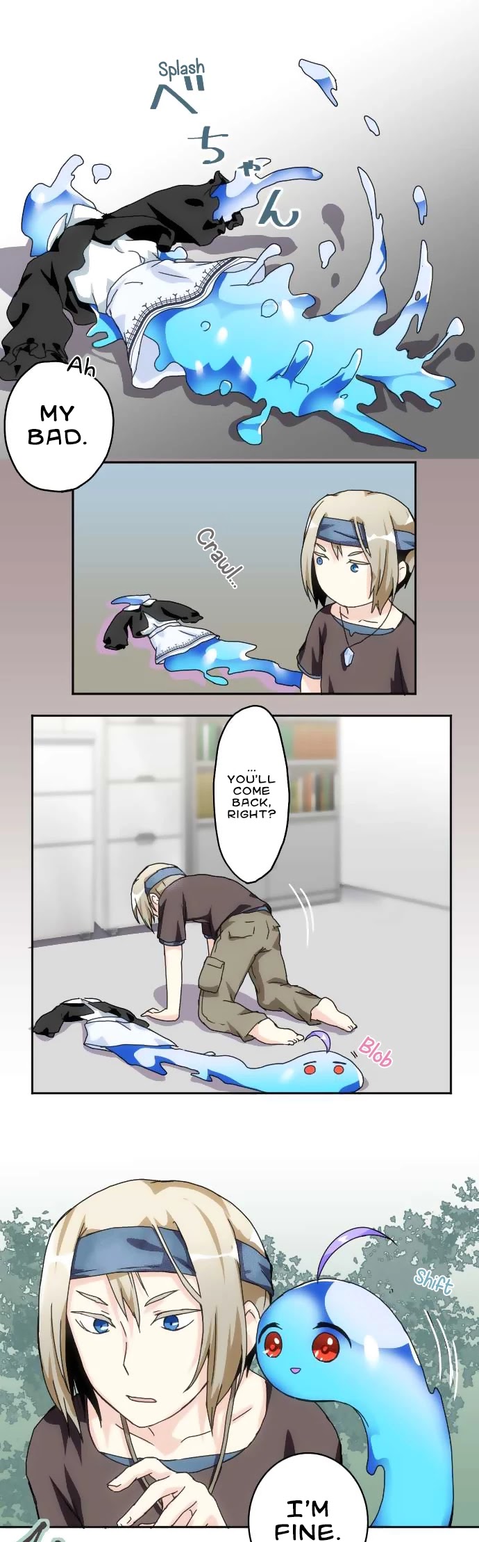 Hakase to Suraimu-chan Chapter 15 page 11 - Chapter 15: Research