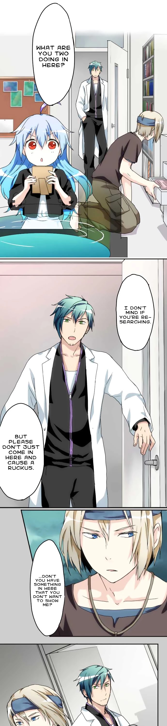 Hakase to Suraimu-chan Chapter 15 page 15 - Chapter 15: Research