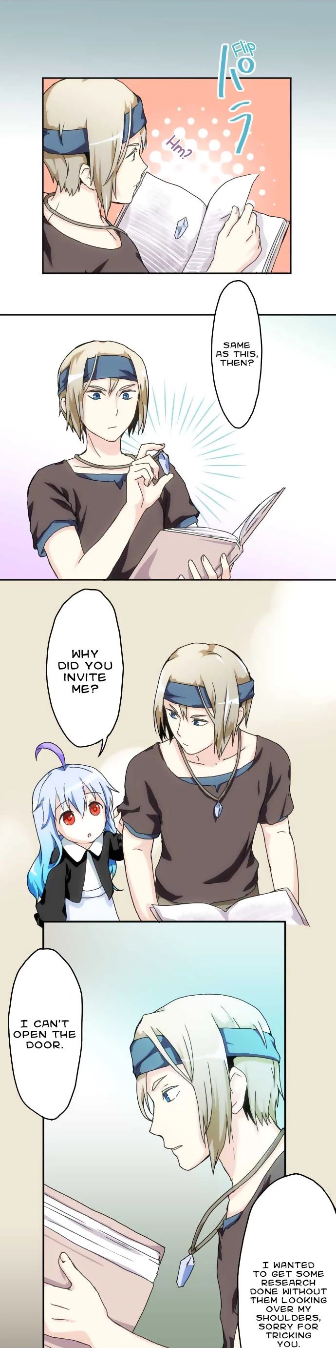 Hakase to Suraimu-chan Chapter 15 page 9 - Chapter 15: Research