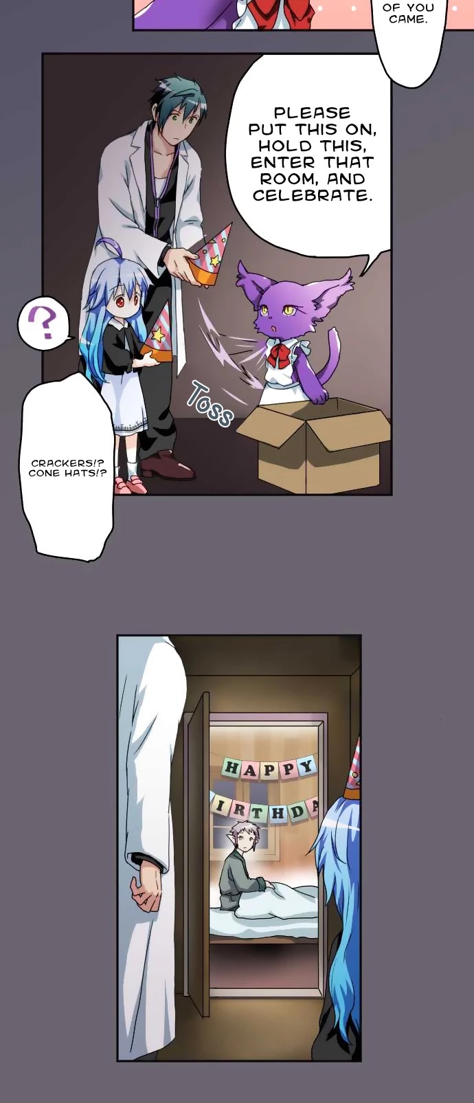 Hakase to Suraimu-chan Chapter 16 page 11 - Chapter 16: The day I am born and die