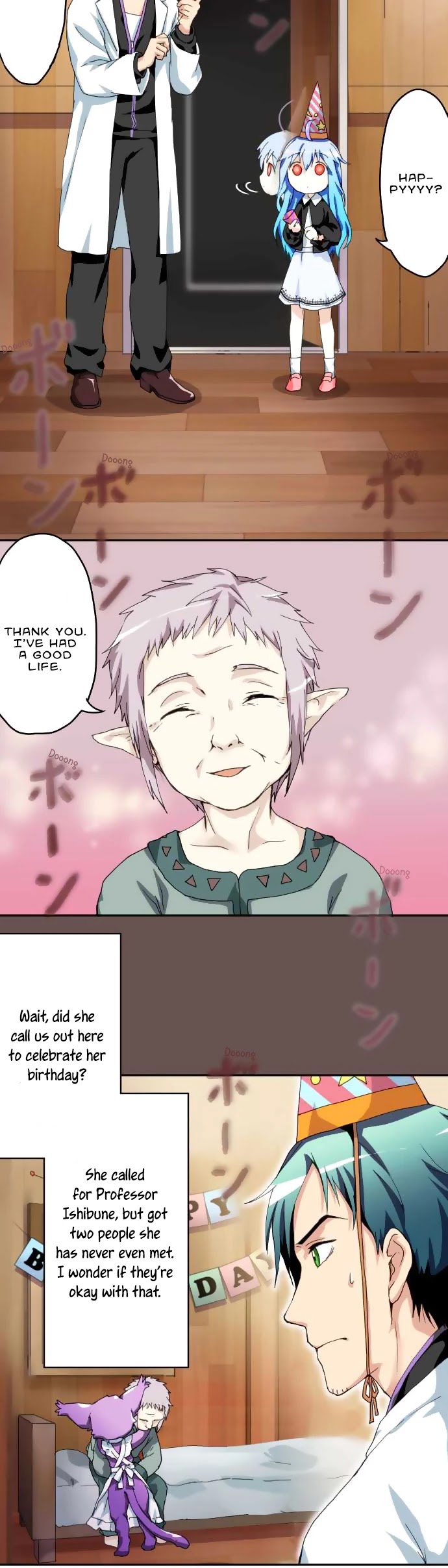 Hakase to Suraimu-chan Chapter 16 page 13 - Chapter 16: The day I am born and die