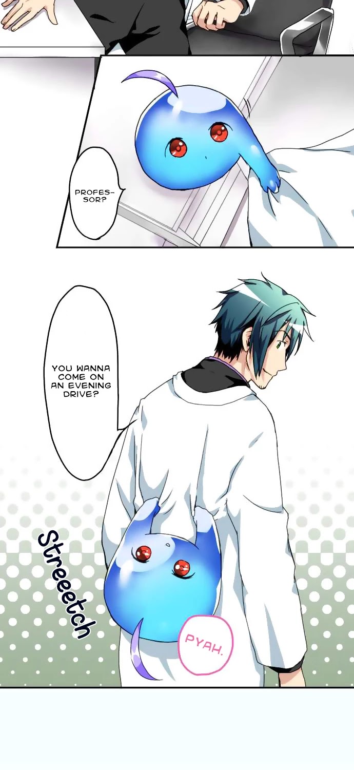Hakase to Suraimu-chan Chapter 16 page 4 - Chapter 16: The day I am born and die