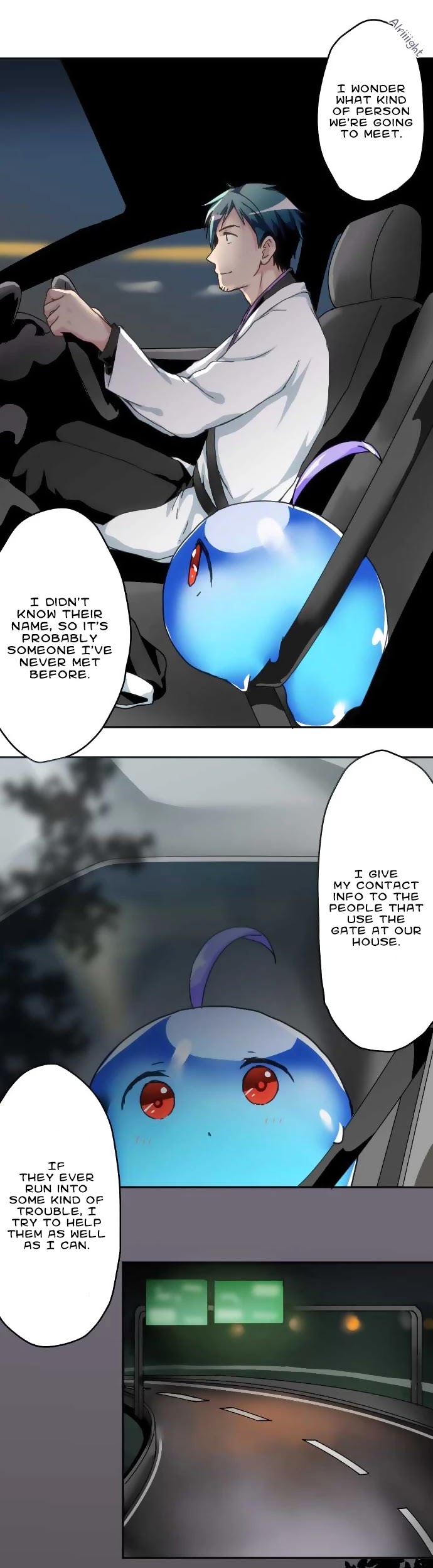 Hakase to Suraimu-chan Chapter 16 page 7 - Chapter 16: The day I am born and die