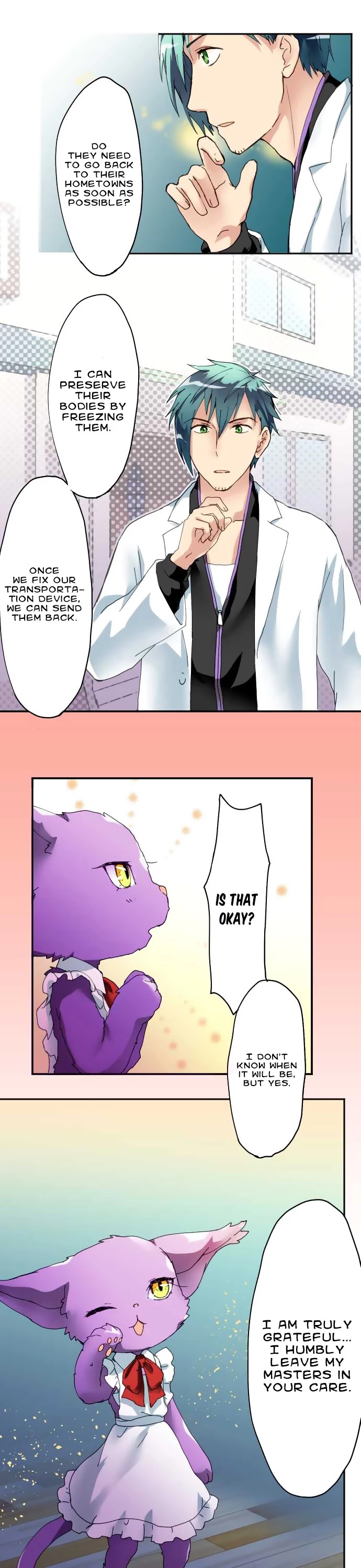 Hakase to Suraimu-chan Chapter 17 page 14 - Chapter 17: Me and master