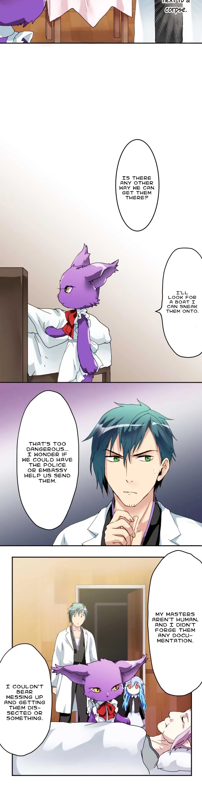Hakase to Suraimu-chan Chapter 17 page 9 - Chapter 17: Me and master