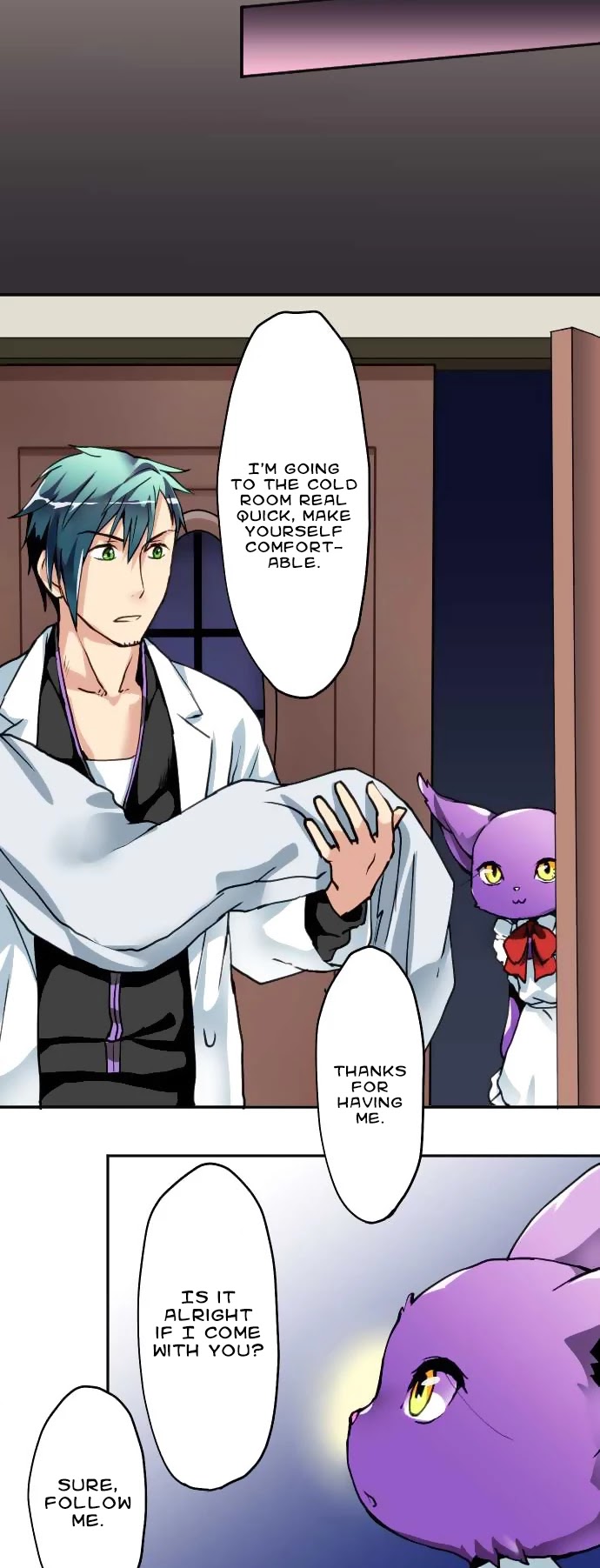 Hakase to Suraimu-chan Chapter 18 page 12 - Chapter 18: Returning the deceased