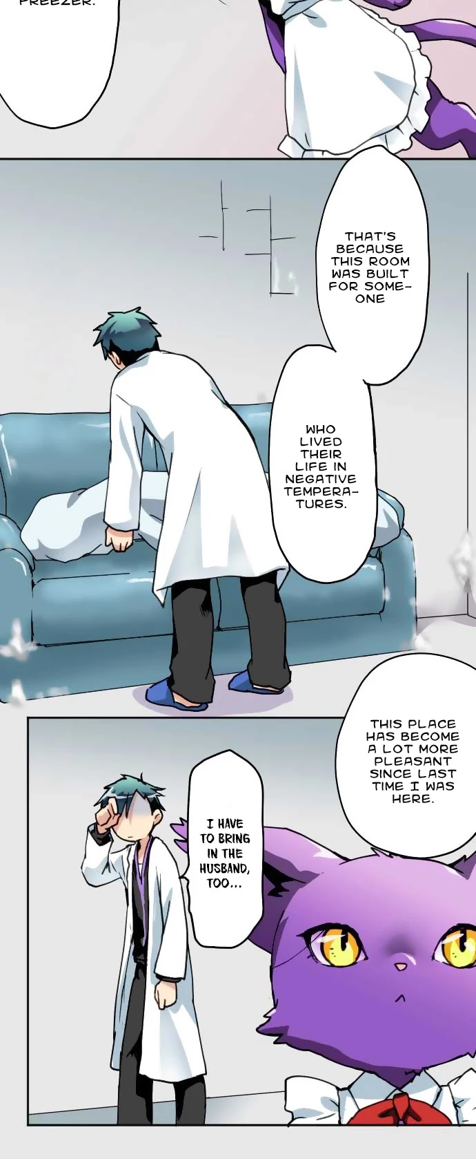 Hakase to Suraimu-chan Chapter 18 page 16 - Chapter 18: Returning the deceased
